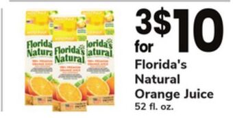 ACME Florida's natural orange juice offer
