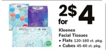 ACME Kleenex facial tissues offer