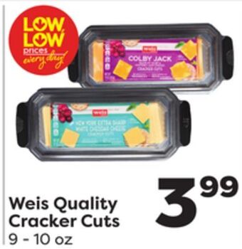 Weis Markets Weis quality cracker cuts offer