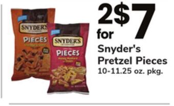 ACME Snyder's pretzel pieces offer