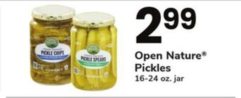 ACME Open nature® pickles offer