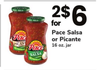 ACME Pace salsa or picante offer