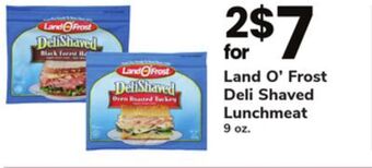 ACME Land o'frost deli shaved lunchmeat offer