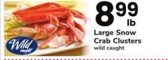ACME Large snow crab clusters offer