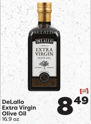 Weis Markets Delallo extra virgin olive oil offer