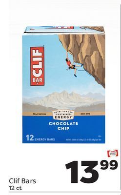 Weis Markets Clif bars offer