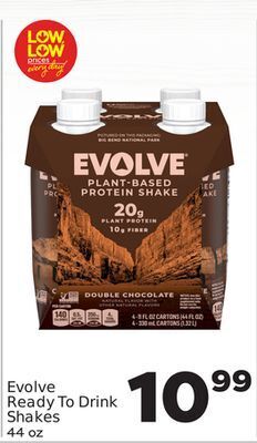 Weis Markets Evolve ready to drink shakes offer