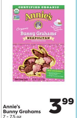 Weis Markets Annie's bunny grahams offer