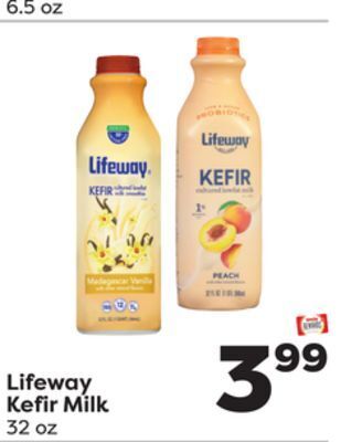 Weis Markets Lifeway kefir milk offer