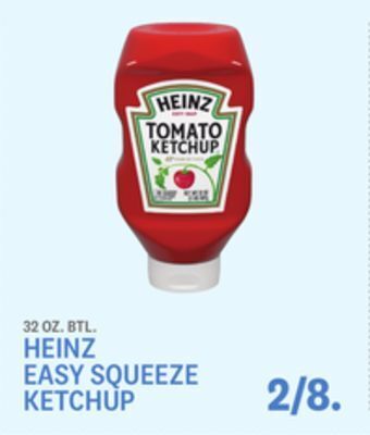 Kings Food Markets Heinz easy squeeze ketchup offer