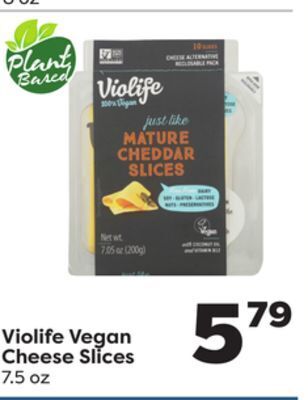 Weis Markets Violife vegan cheese slices offer