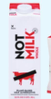 Kings Food Markets Notmilk plant based milk offer