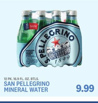 Kings Food Markets San pellegrino mineral water offer