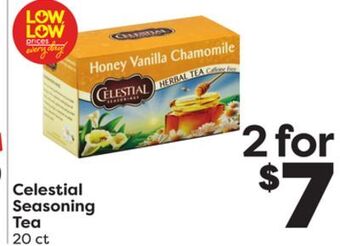 Weis Markets Celestial seasoning tea offer