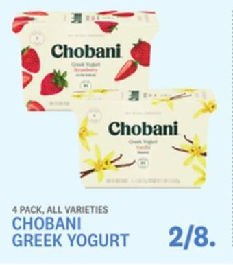 Kings Food Markets Chobani greek yogurt offer
