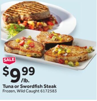 Stop&Shop Tuna or swordfish steak offer