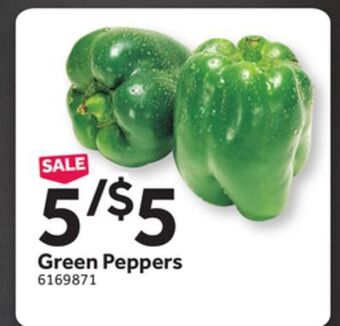 Stop&Shop Green peppers offer