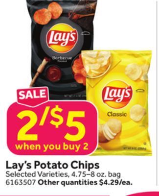 Stop&Shop Lay's potato chips offer