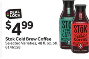 Stop&Shop Stok cold brew co ee offer