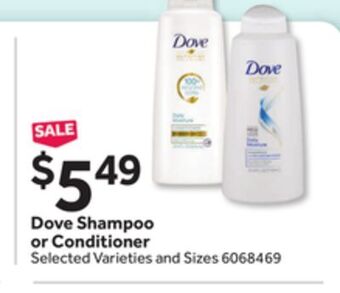 Stop&Shop Dove shampoo or conditioner offer