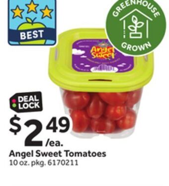 Stop&Shop Angel sweet tomatoes offer