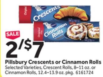 Stop&Shop Pillsbury crescents or cinnamon rolls offer