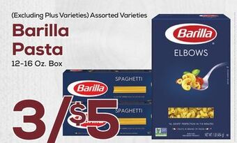DeCicco & Sons Barilla pasta offer