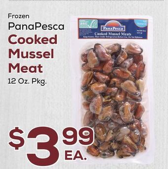 DeCicco & Sons Panapesca cooked mussel meat offer
