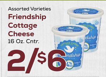 DeCicco & Sons Friendship cottage cheese offer
