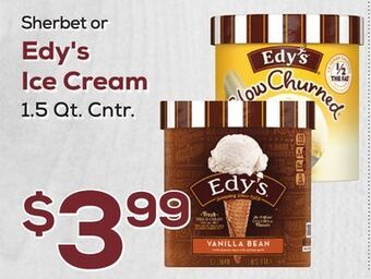 DeCicco & Sons Edy's ice cream offer