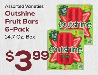 DeCicco & Sons Outshine fruit bars 6-pack offer