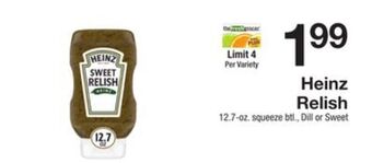 The Fresh Grocer Relish offer