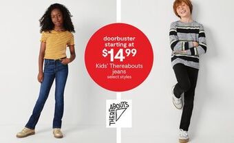 JC Penney Kids' thereabouts jeans offer