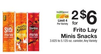 The Fresh Grocer Minis snacks offer