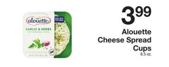 The Fresh Grocer Cheese spread cups offer