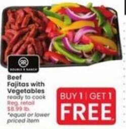 Albertsons Beef Fajitas with Vegetables offer