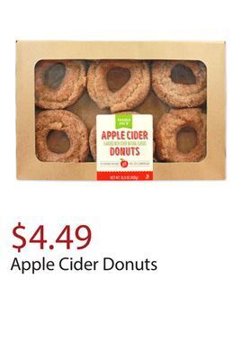 Trader Joe's Apple cider donuts offer