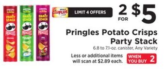 ShopRite Potato crisps party stack offer