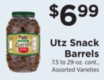 ShopRite Snack barrels offer
