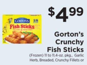 ShopRite Crunchy fish sticks offer