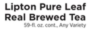 ShopRite Pure leaf real brewed tea offer