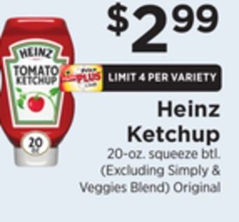 ShopRite Ketchup offer