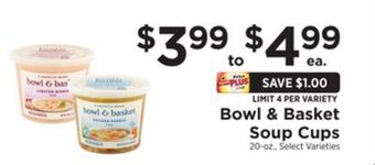 ShopRite Soup cups offer