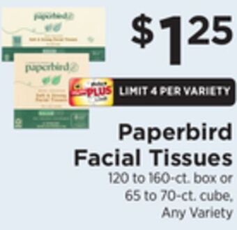 ShopRite Facial tissues offer