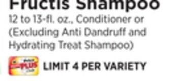 ShopRite Shampoo offer
