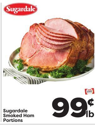 Weis Markets Sugardale smoked ham portions offer