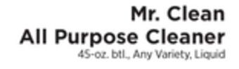 ShopRite All purpose cleaner offer