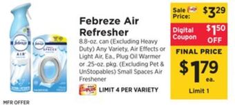 ShopRite Air refresher offer