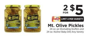 ShopRite Pickles offer