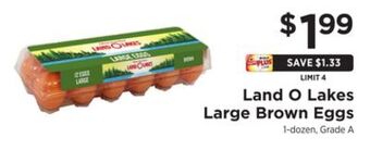 ShopRite Large brown eggs offer